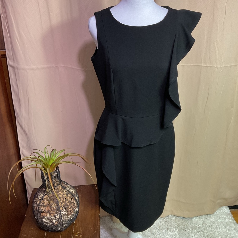 Kelvin Klein Black Sheath Dress